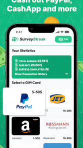 SurveyStreak - Earn Money screenshot