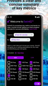 Swimmetry screenshot