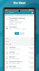 SwimTopia screenshot