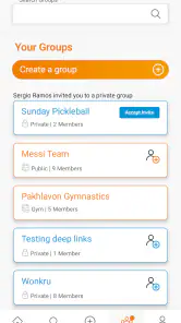 Swish Sports screenshot