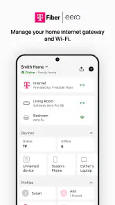 T-Mobile Fiber: eero screenshot