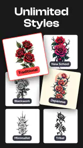 Tattooist: AI Tattoo Generator screenshot