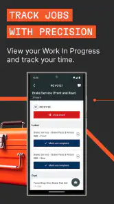 Tekmetric Mobile screenshot