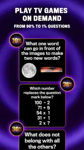 The 1% Club TV Show Quiz Game screenshot