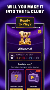 The 1% Club TV Show Quiz Game screenshot