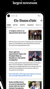The Boston Globe screenshot