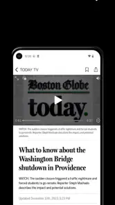 The Boston Globe screenshot