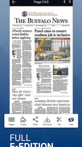 The Buffalo News App screenshot