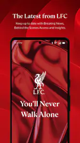 The Official Liverpool FC App screenshot