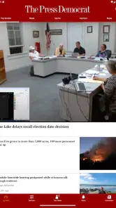 The Press Democrat screenshot