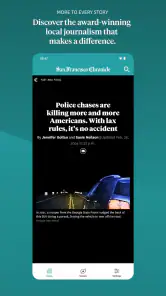The San Francisco Chronicle screenshot