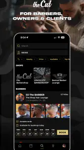 theCut: Barbershop Booking screenshot