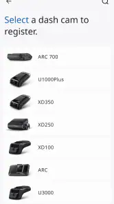 THINKWARE DASH CAM LINK screenshot