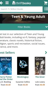 ThriftBooks: New & Used Books screenshot