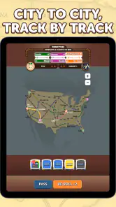 Ticket to Dice - Trains Tracks screenshot