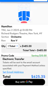 TicketNetwork screenshot