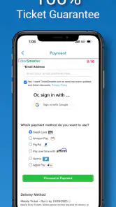 TicketSmarter - Events Tickets screenshot