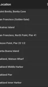 Tide Table Chart screenshot