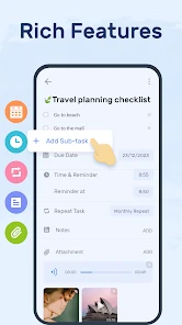 to-do list - schedule planner diary app
