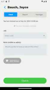 Toolr: Time Clock Calculator screenshot