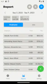 Toolr: Time Clock Calculator screenshot