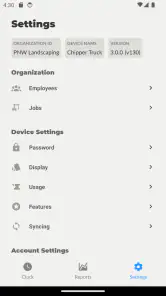 Toolr: Time Clock Calculator screenshot