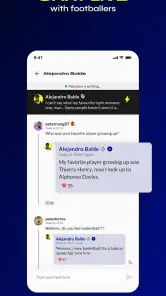 TR - Chat with Football Stars screenshot