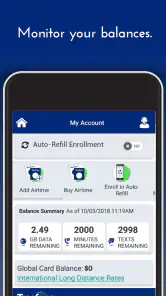 TracFone My Account screenshot