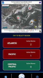 Track-It Hurricane Tracker screenshot