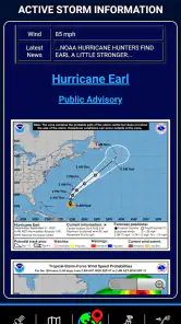 Track-It Hurricane Tracker screenshot