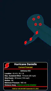Track-It Hurricane Tracker screenshot
