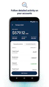 Transact eAccounts screenshot