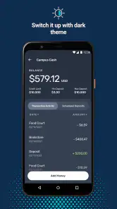Transact eAccounts screenshot