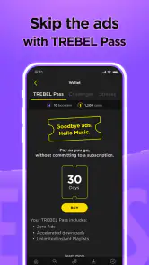 TREBEL: Music, MP3 & Podcasts screenshot