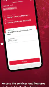 Trenitalia screenshot