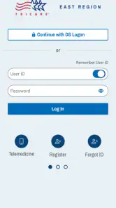 TRICARE East screenshot