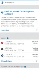 TRICARE East screenshot
