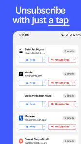 Trimbox: Easy Email Cleaner screenshot