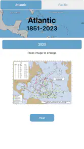 Tropical Hurricane Tracker screenshot