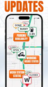 Trucker Guide: Truck Stops screenshot