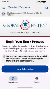 Trusted Traveler screenshot