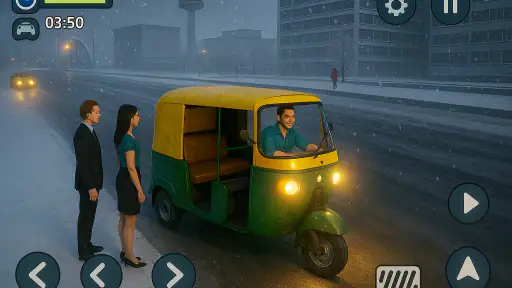 Tuk Tuk Rickshaw - Auto Game screenshot