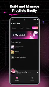 TuneLush-Offline Music Player screenshot