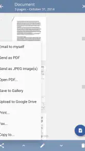 TurboScan™: PDF scanner screenshot