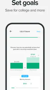 UNest: Invest & Save for Kids screenshot