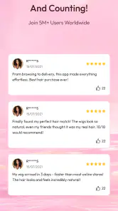UNice: Wigs & Hair Bundles screenshot