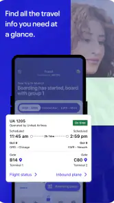 United Airlines screenshot