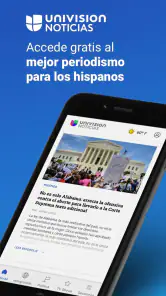 Univision Noticias screenshot