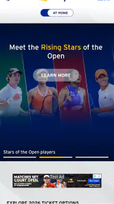 US Open Tennis Championships screenshot