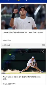 US Open Tennis Championships screenshot